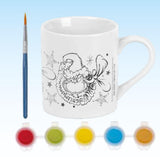 Totum perles couleur pastel licorne en pot