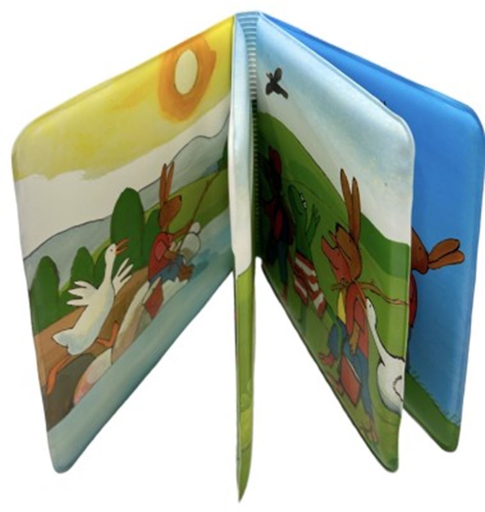 Livre de bain grenouille