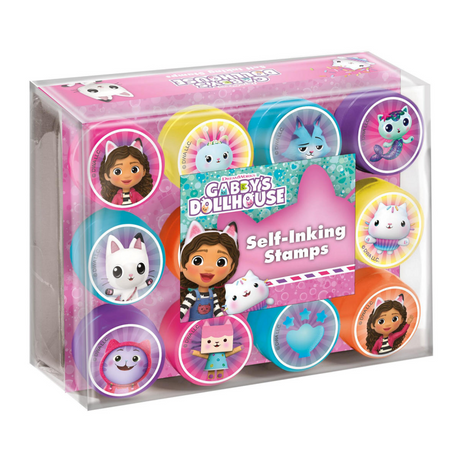 Jeu de tampons pour maison de poupée Totum Gabby, 10 pcs.