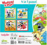Bambolino jouets woezel pip 4-1 puzzle