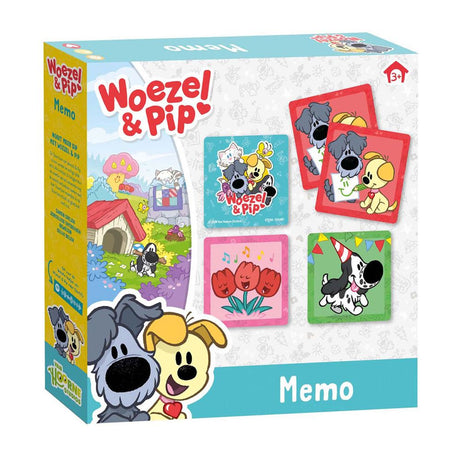 Bambolino jouets woezel pip mémo de jeu | 2 pièces