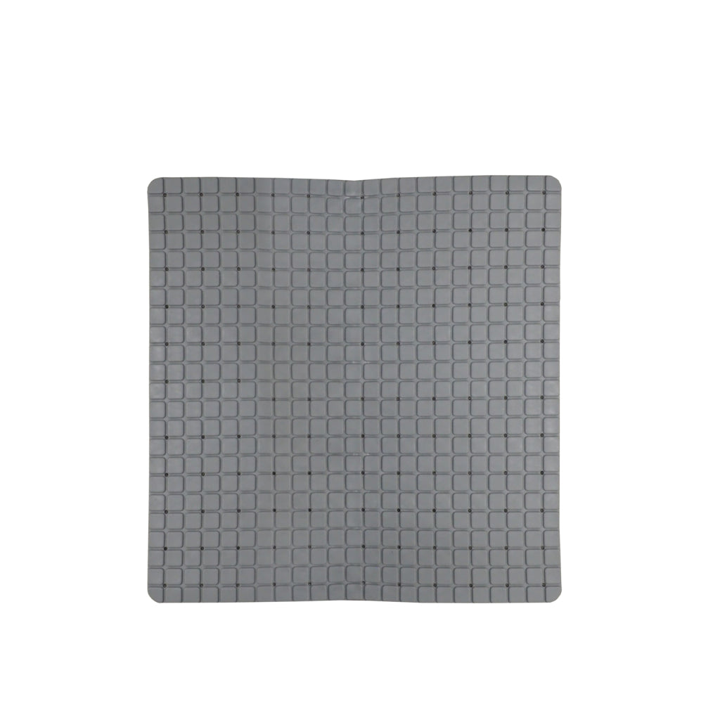 Tapis de douche antidérapant Dutch House 55x55 cm gris