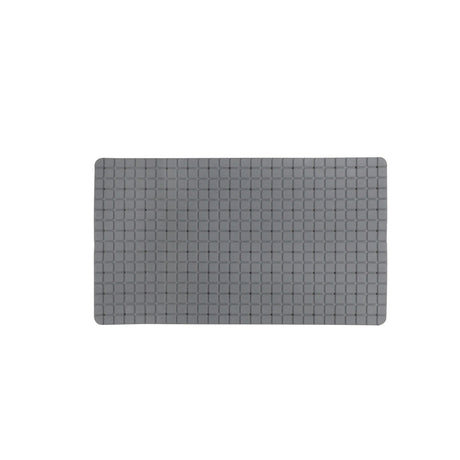 Tapis de douche antidérapant Dutch House 69x39 cm gris