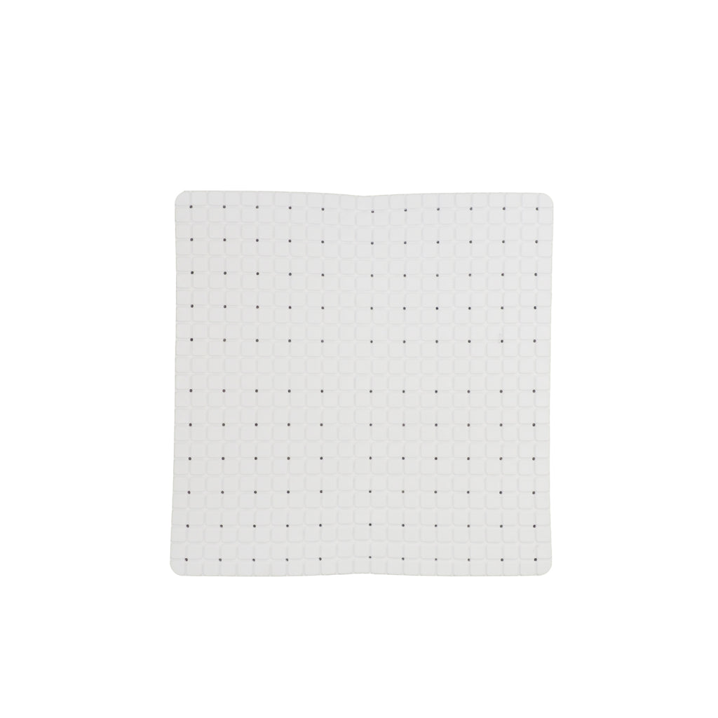 Tapis de douche antidérapant Dutch House 55x55 cm blanc