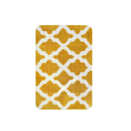 Tapis de bain maison hollandaise toulon 60 x 90 cm ocre