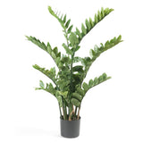 Plant d'art émeraude Zamioculcas Green 110 cm 11 662C