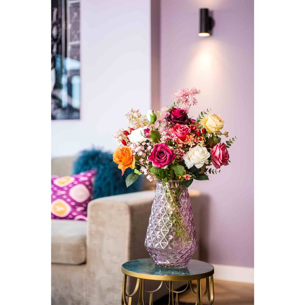 Emerald Kunstbouette Flame Roses