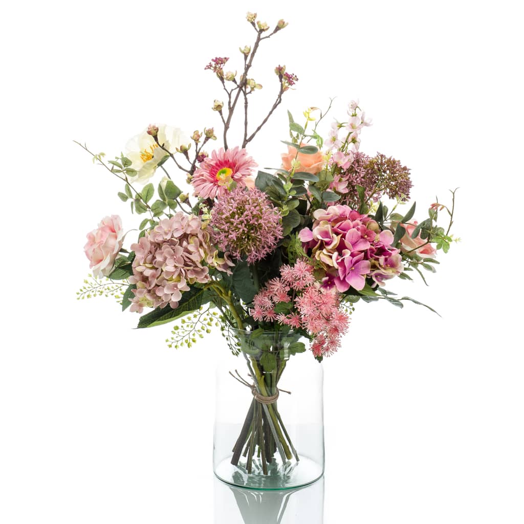 Émeraude art bouquet mitique d'été 65 cm multi-colorant