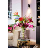 Mélange exotique du bouquet d'art émeraude