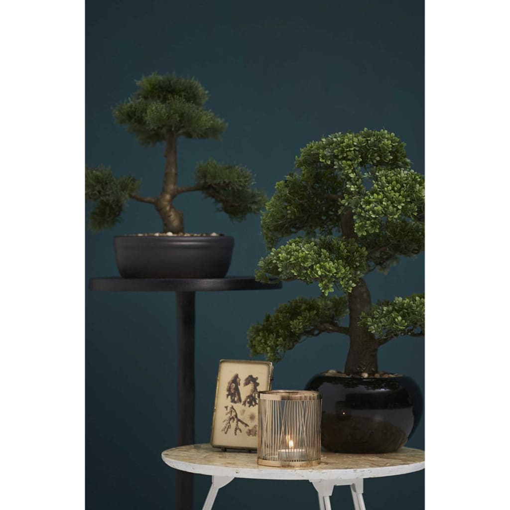 Emerald emerald kunstplant ceder bonsai groen 32 cm 420001