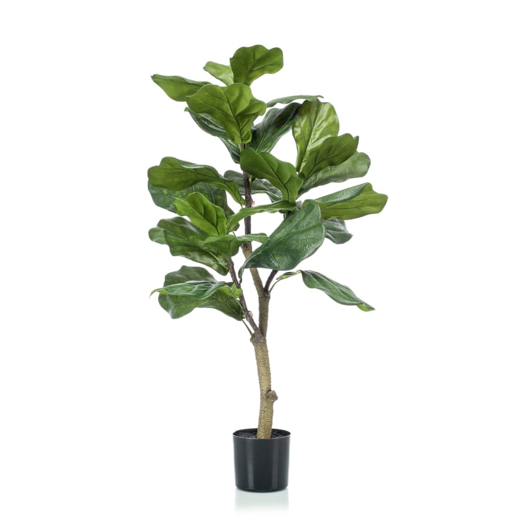 Plante artificielle émeraude plante de feuilles violettes 90 cm