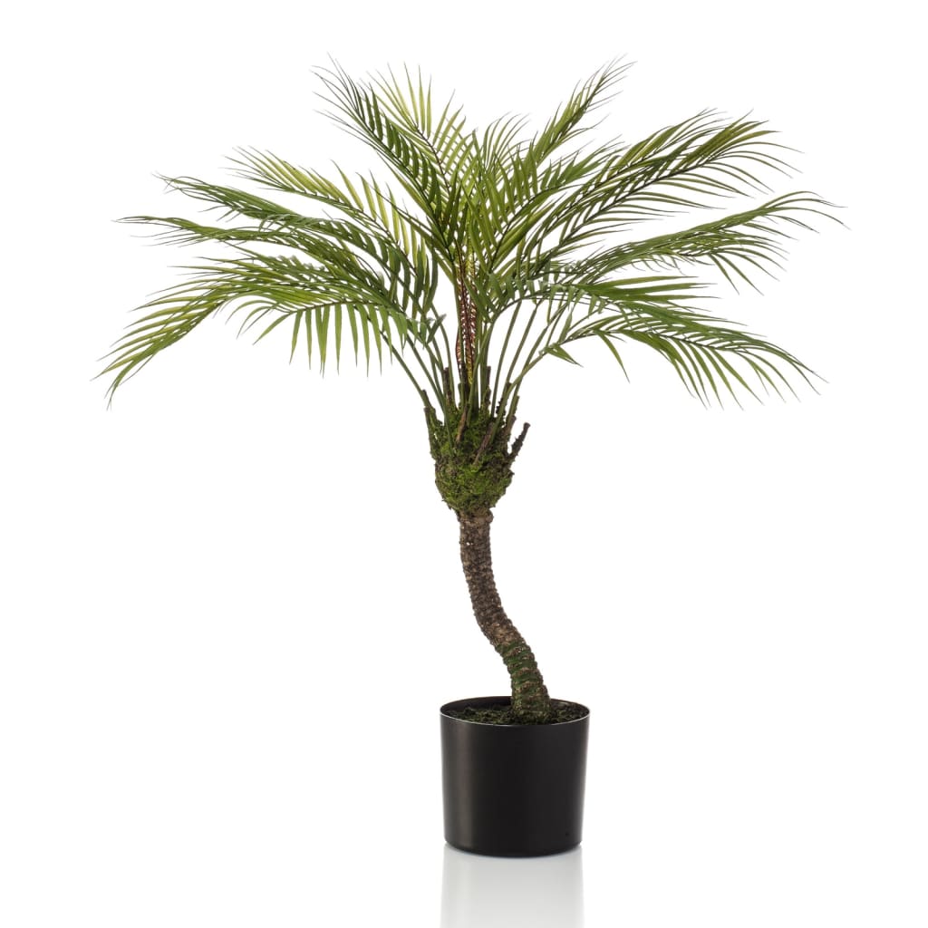 Smaragdna smaragdna umetniška rastlina v loncu Chamaedorea Palm 85 cm