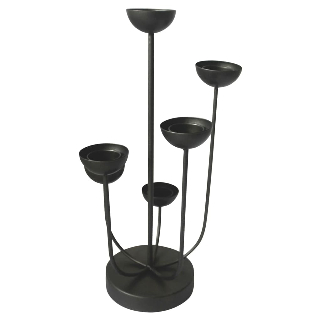 Lesli Living Lesli Living Candle Standard Mira 45.5 cm Black