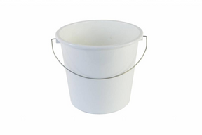 Emmer 10 liter - wit