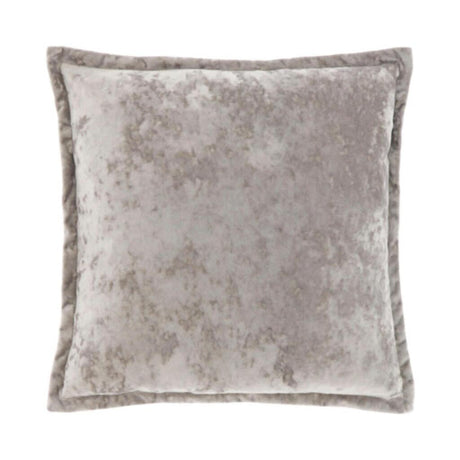 Autres marques unique living coussin tatum 45x45 cm chateau gris coton