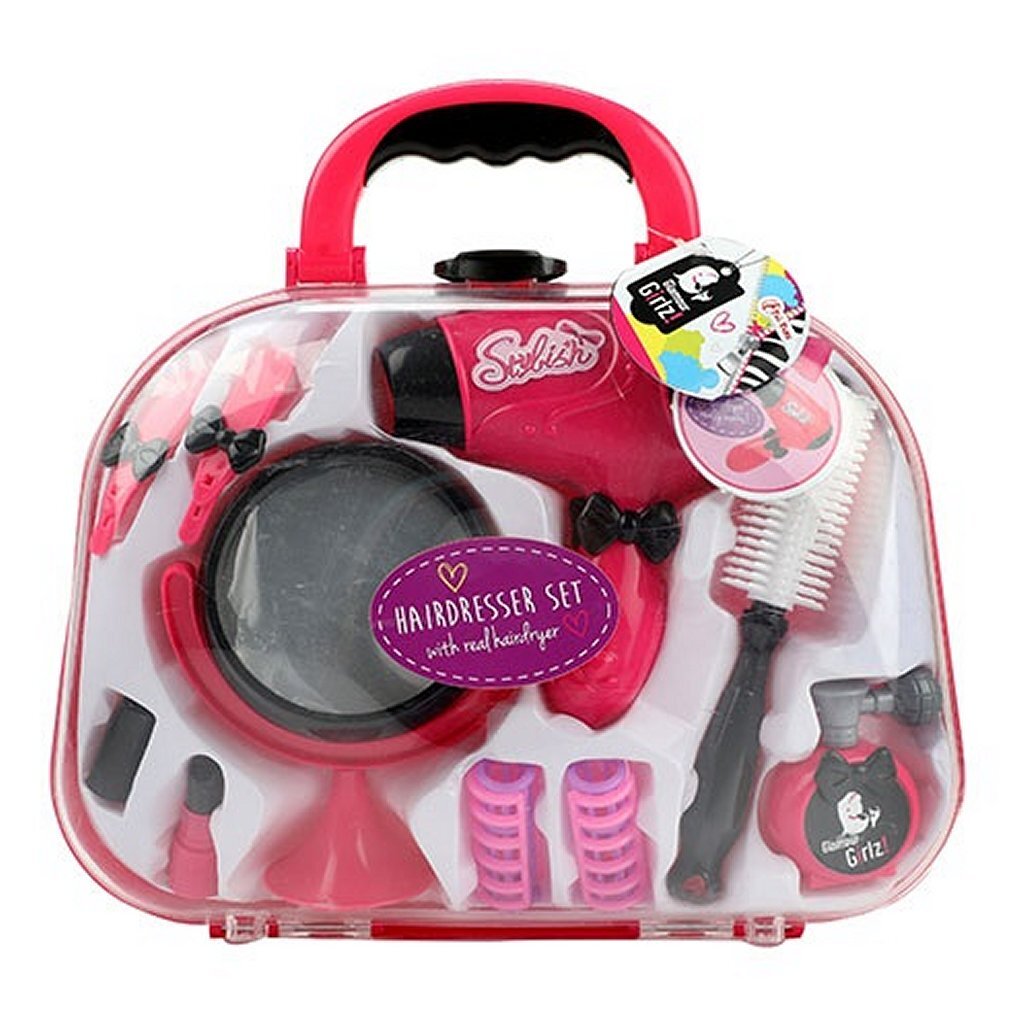 Toi-Toys Glamour Shine Kapperset med att arbeta FOHN