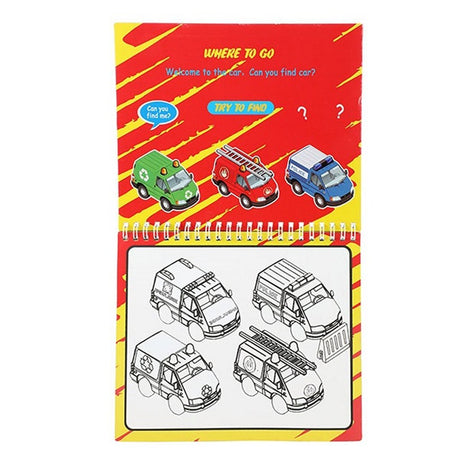 Toi-toys créativité coloriage avec véhicule aquatique avec marqueur
