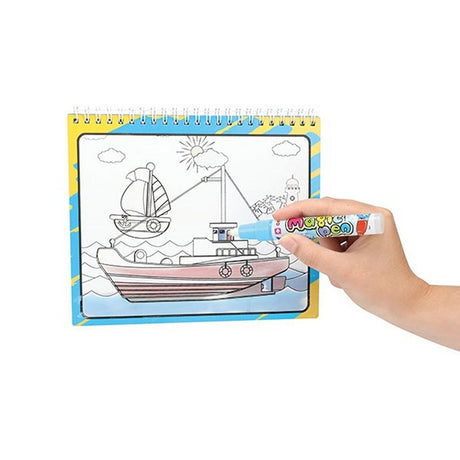 Toi-toys créativité coloriage avec véhicule aquatique avec marqueur