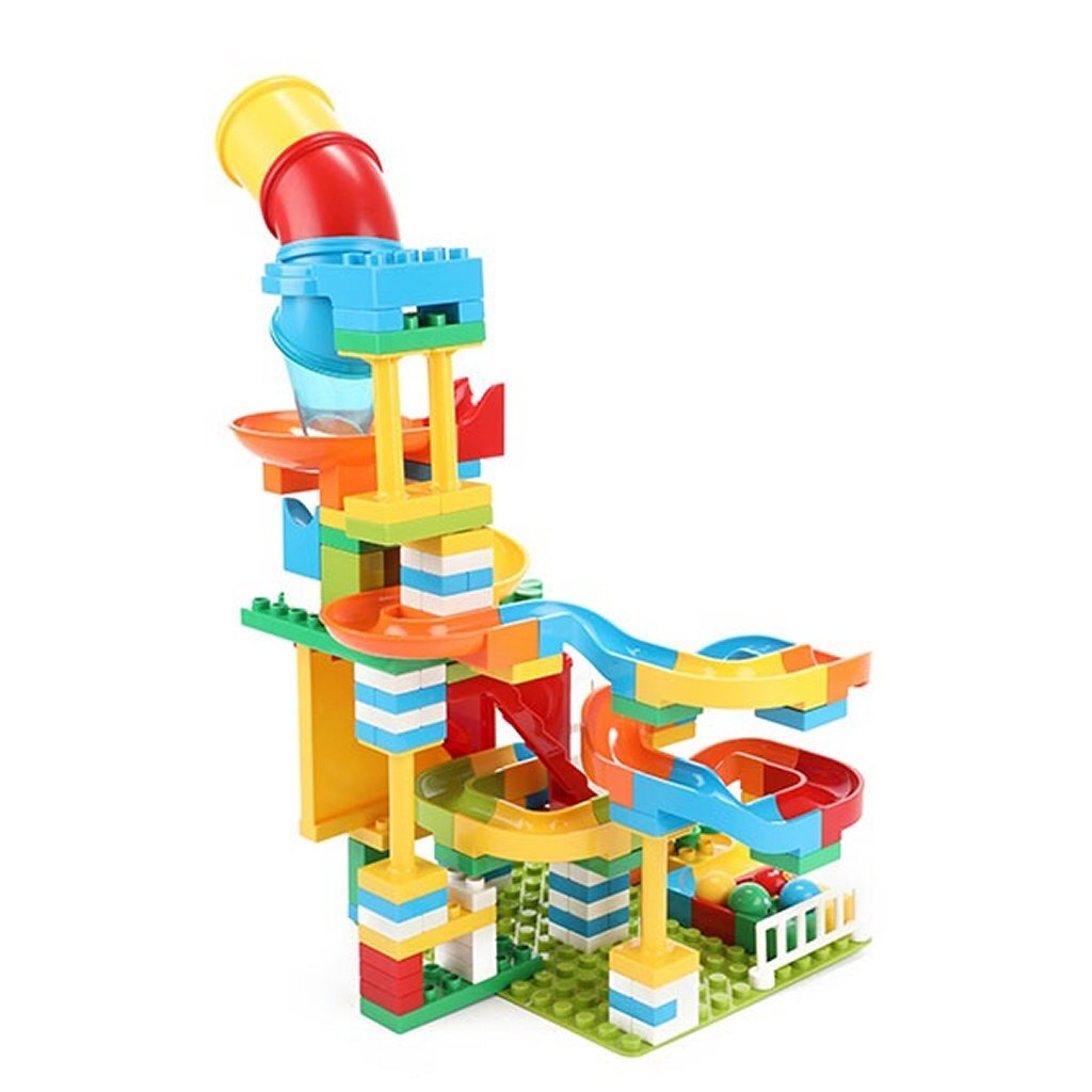 Toi-toys blocs blocs de construction piste de marbre 133 pièces