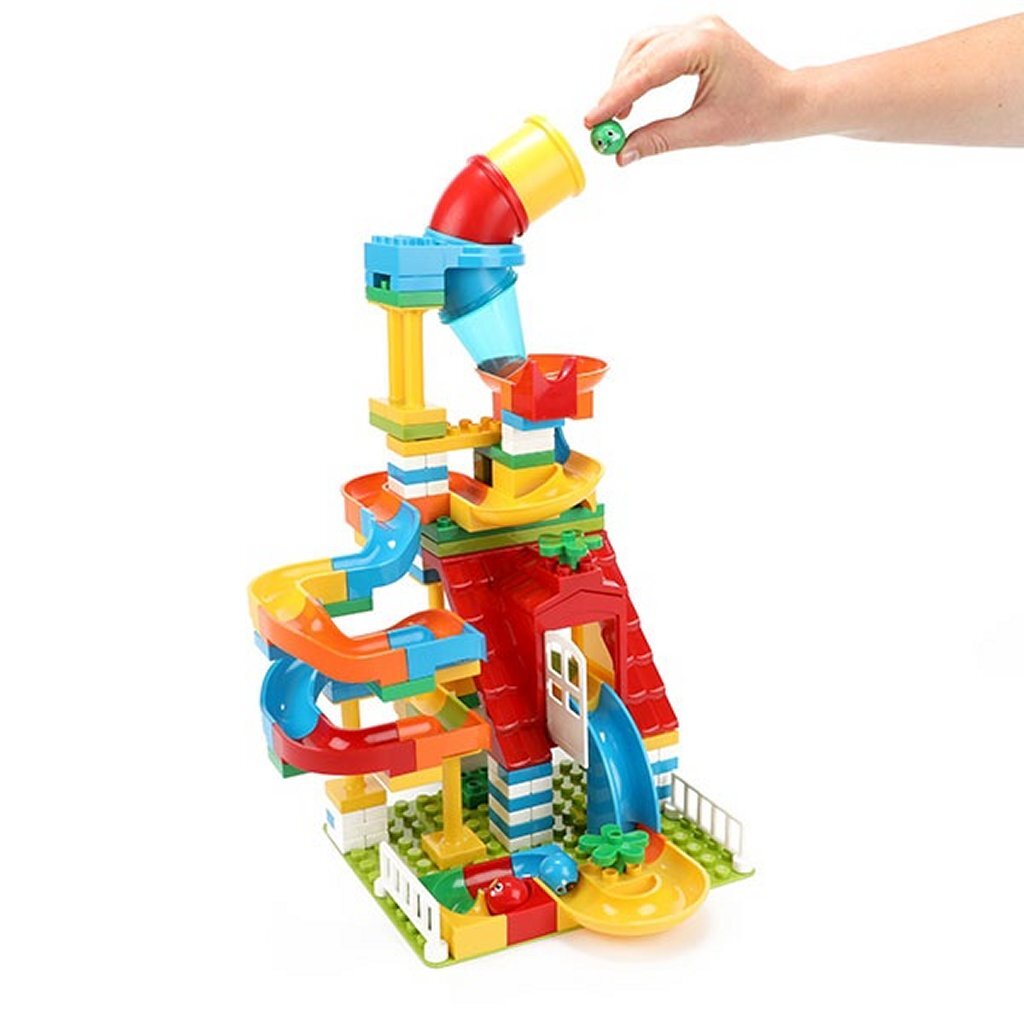 Toi-toys blocs blocs de construction piste de marbre 133 pièces