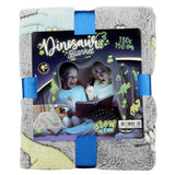 Toi-toys jouets étoiles brillent dans le noir couverture dinosaure 150x130 cm