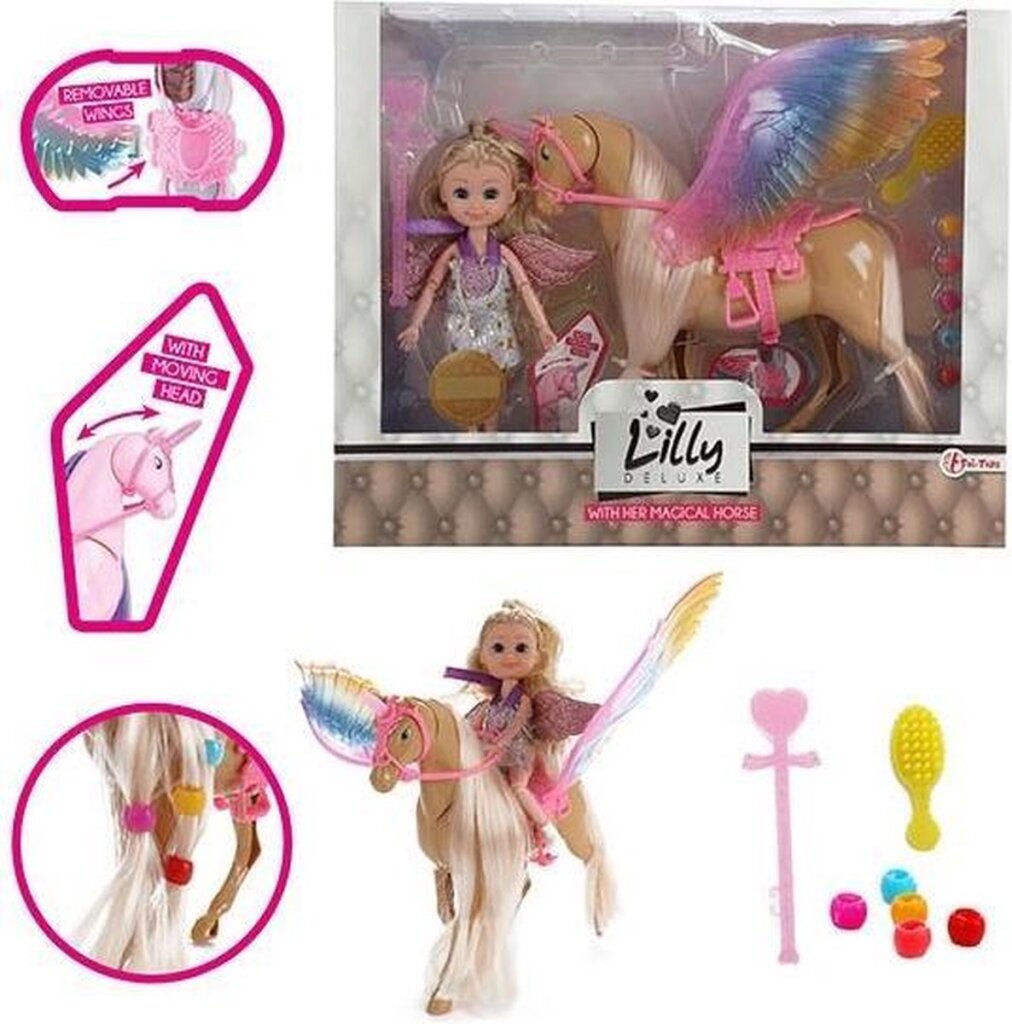 Lilly Teenage Pop 15 cm z ruchomym jednorożcem Lauren