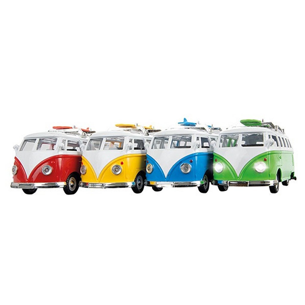 Bus VW métal + son et lumière assortis