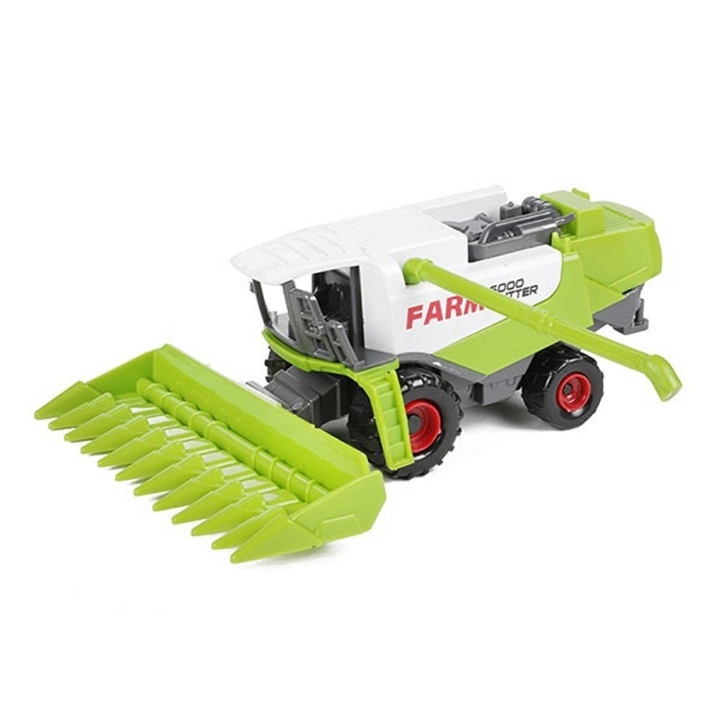 Machine agricole en métal avec remorque, 2 pcs.
