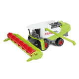 Machine agricole en métal avec remorque, 2 pcs.