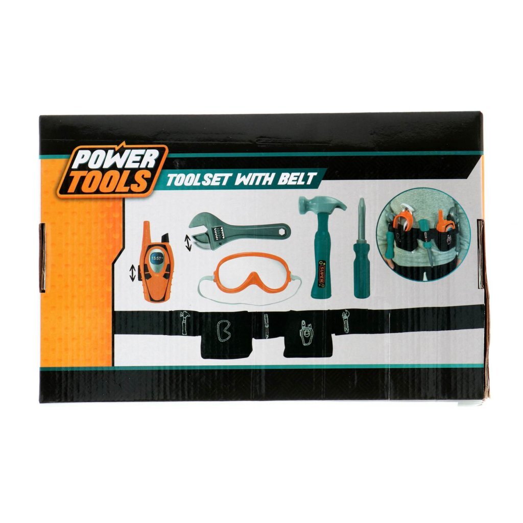 TOI-TOYS Power Tools Ensemble d'outils dans Riem 6 pièces