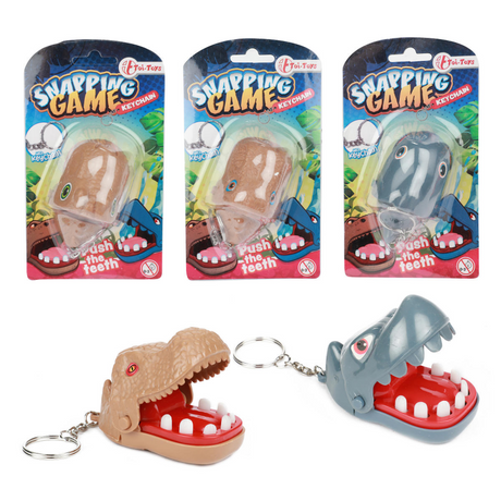 Toi-toys jeu de porte-clés animal mordant