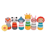 Fisher Price Houten Kegel Game Animaux
