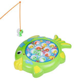 Toi-toys plateau tournant de jeu de pêche attraper le poisson avec le son