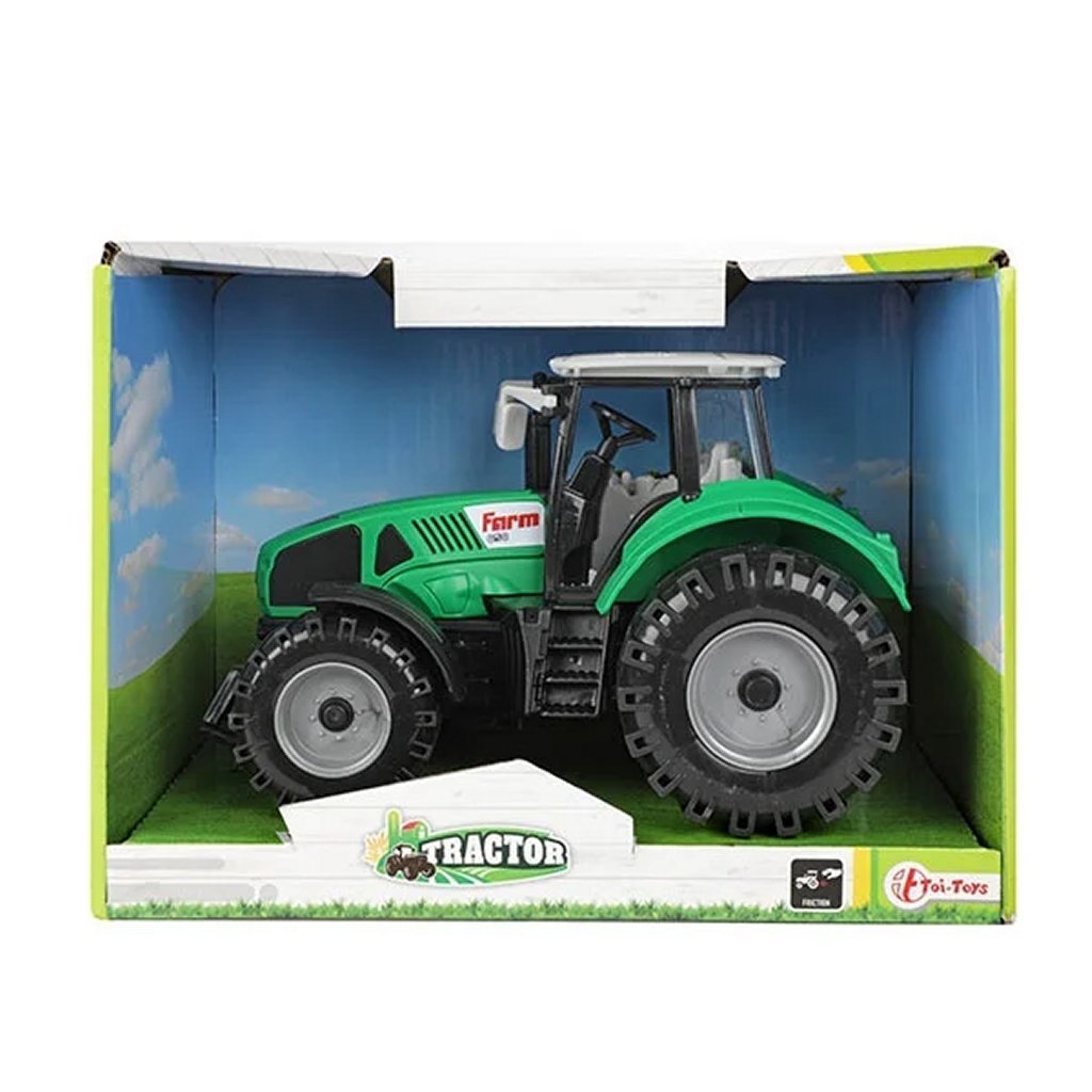 Toi-Toys traktor med friktion Groen, 19 cm