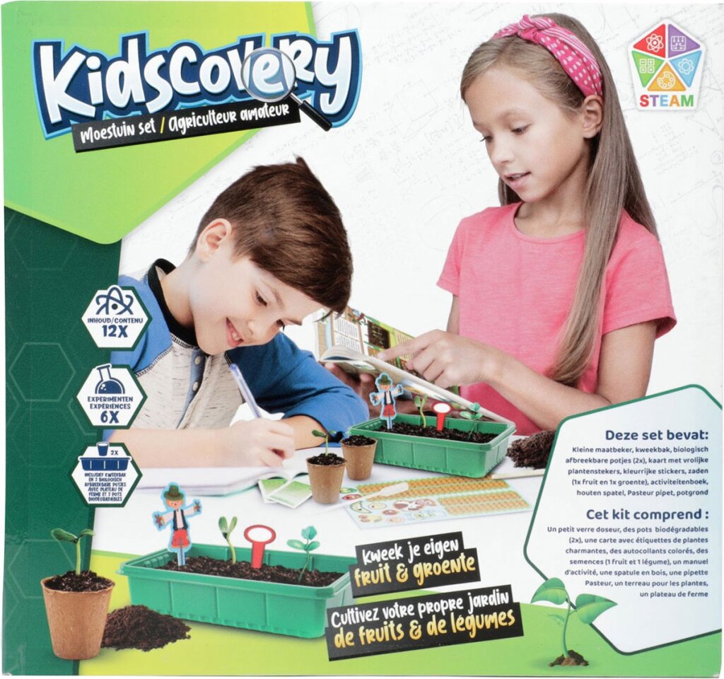 Kidscovery Kidscovery Experiment Moestuin Set L