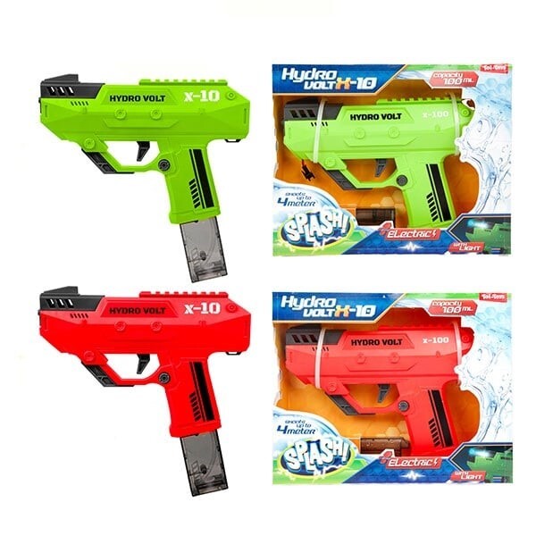 Splash Electric Water Gun Wave mit hellgrünem Rot