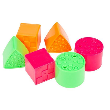 Seau de tri en forme de bébé Toi-toys Little Stars avec 6 blocs
