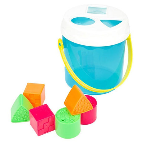 Seau de tri en forme de bébé Toi-toys Little Stars avec 6 blocs
