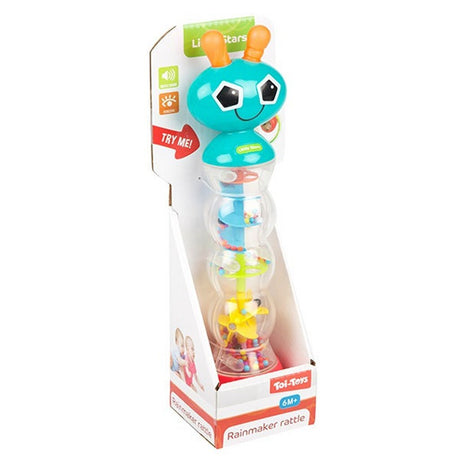 Toi-toys hochet chenille petites étoiles avec miroir