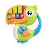 Toi-Toys små stjerner baby piano med musikk toucan med lys og lyd