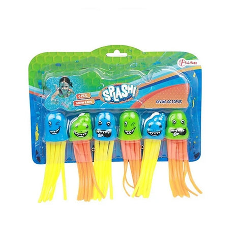 Toi-toys toitoys poulpes plongeurs, 6 pièces sur carte