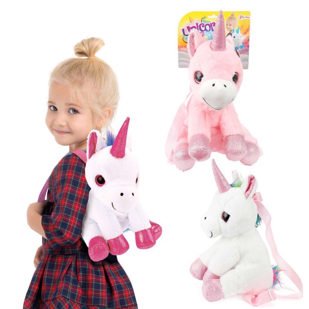 Toi-leys Unicorn Cuddle-rygsæk 30 cm