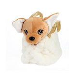 Toi-Toys plys Chihuahua hund i blingbling håndtaske