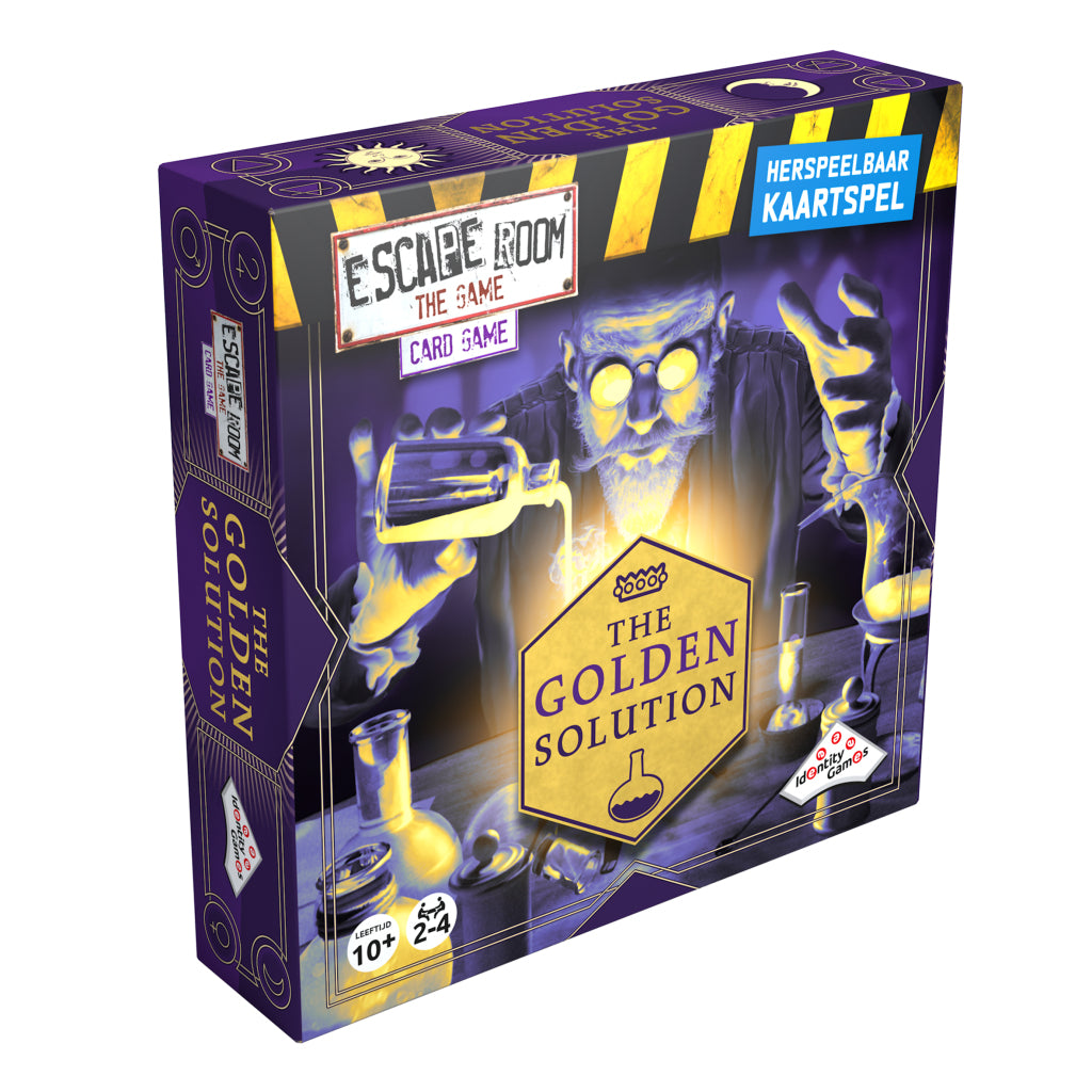 Identity Games Escape Room Spillkortspillet Golden Solution