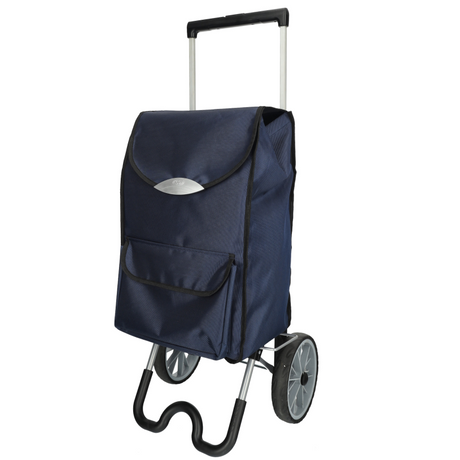 Secc boodschappentrolley stockholm - blauw