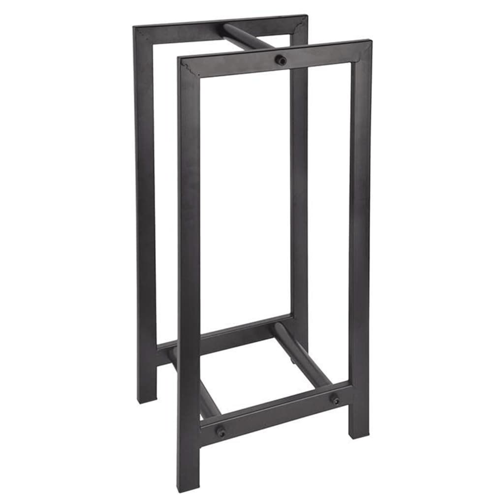 Rack de rangement en bois de conception Esschert noir