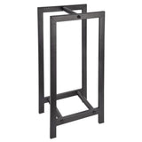 Rack de rangement en bois de conception Esschert noir