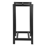 Rack de rangement en bois de conception Esschert noir