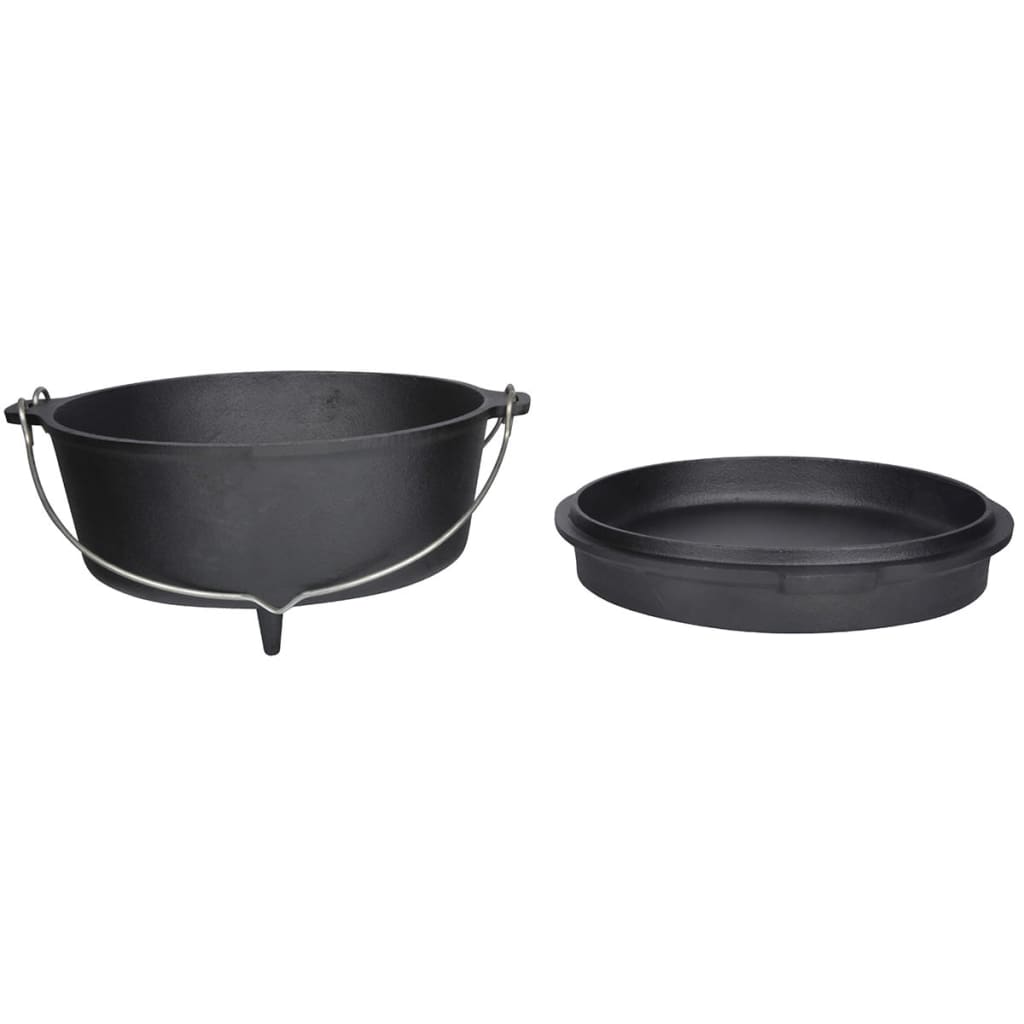 ESSCHERT DESIGN SIMDERPOT CAST INTRON 6,5 L Black FF235