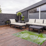 RAGNE DE DESIGNE DE DESIGNE ESSCHERT 241X152 CM JUNGLE FEUX OC22